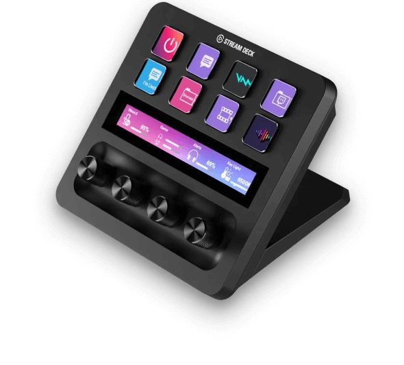 Elgato Stream Deck с кнопками запуска голосов и звуков