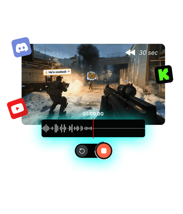 Запись звуков в Voicemod